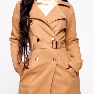 Trench coat- camel